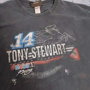 Tony Stewart Nascar Chase Authentics Tag 2XL Y2K Tee Very Good Shape Nice Piece!